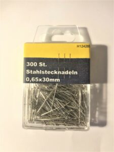 Epingles standard 50g H124175