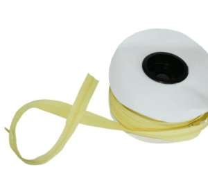 Rouleau de fermeture à glissière 5mm jaune 106 25m H91051
