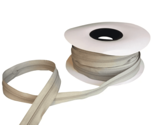 Rouleau de fermeture à glissière 5mm gris fumé 300 25m H90151