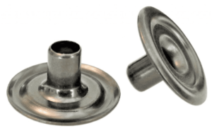 Oeillet laiton nickel OSBORNE Ø15 mm - 100 pièces G4713