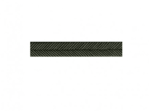 Double passepoil chevron 9mm au mètre col 67 KAKI 517