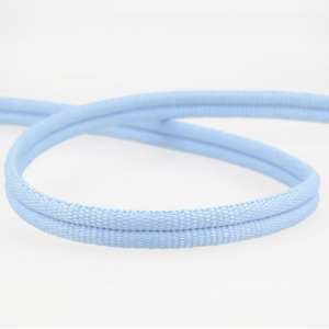 Double passepoil 518 bleu clair C17 9mm 100%polyester le mètre
