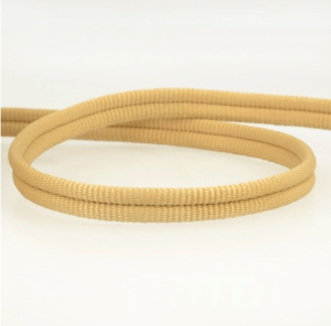 Double passepoil 518 beige C40 9mm 100%polyester le mètre