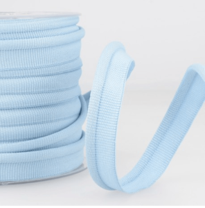 Simple passepoil bleu clair 519 C03 8mm 100%polyester le mètre 519C03