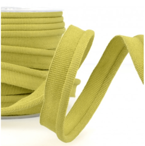 Simple passepoil vert 519 C16 8mm 100%polyester le mètre