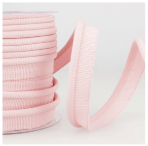 Simple passepoil rose clair 519 C74 8mm 100%polyester le mètre 519C74