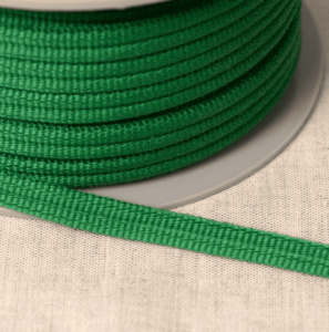Double passepoil 518 vert foncé C15 9mm 100%polyester le mètre