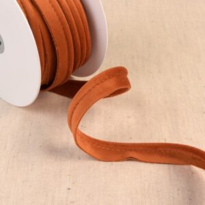 Dépassant velours 5mm 6074 Rouille au mètre 6074C45