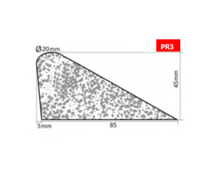 Bourrelet profilé mousse PR3 – 2m