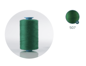 ZX 35 - 507 MENTHE FIL À COUDRE 100% POLYESTER TRÈS RÉSISTANT bobine 500m