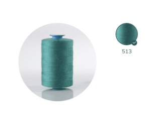 ZX 35 - 513 CELADON FIL À COUDRE 100% POLYESTER TRÈS RÉSISTANT bobine 500m
