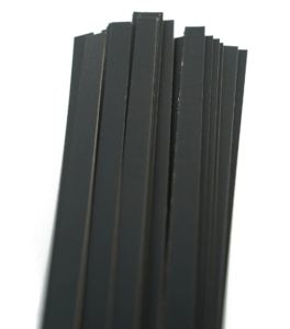 Carton à angléser noir 1.5mm longueur 100cm largeur 1cm 5kg