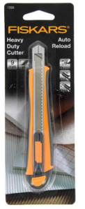 Cutter Fiskars Pro Auto Rechargeable Usage intensif 9 mm -AA1004621