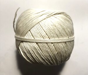Ficelle à piquer 100g blanche 1.2mm 12240400P100G