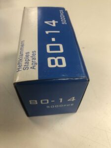 Agrafes 80 14mm 5000pièces GKL80014