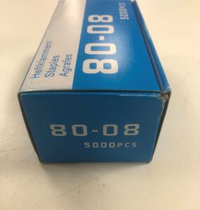 Agrafes 80 8mm 5000pièces GKL8008