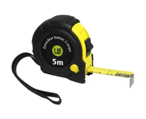 Mètre enrouleur metal 5m