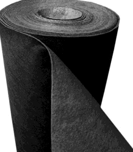 Toile non tissé polypropylène 150g/m2 Noir PAFRZW150ML