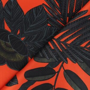 Thevenon Corinthe fond orange velours 140cm 50000 tours 2467905